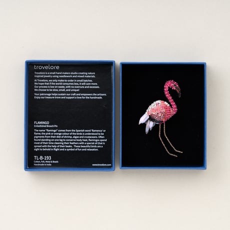 Trovelore ブローチ/FLAMINGO