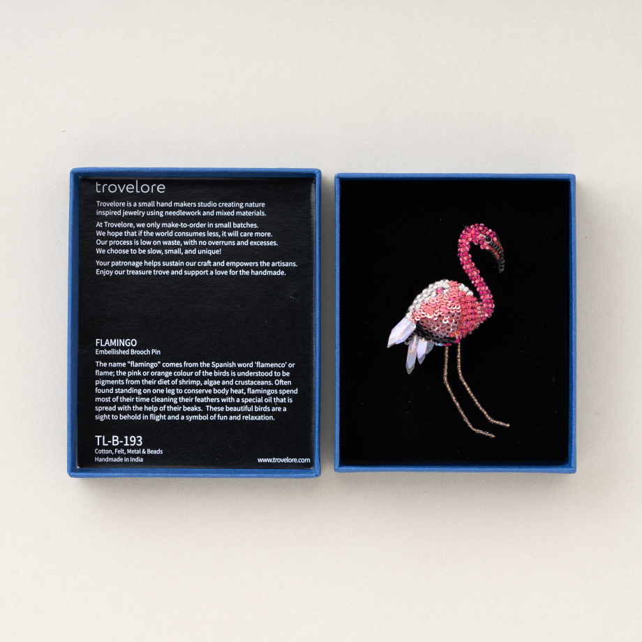 Trovelore ブローチ/FLAMINGO | Lido オンラインショップ