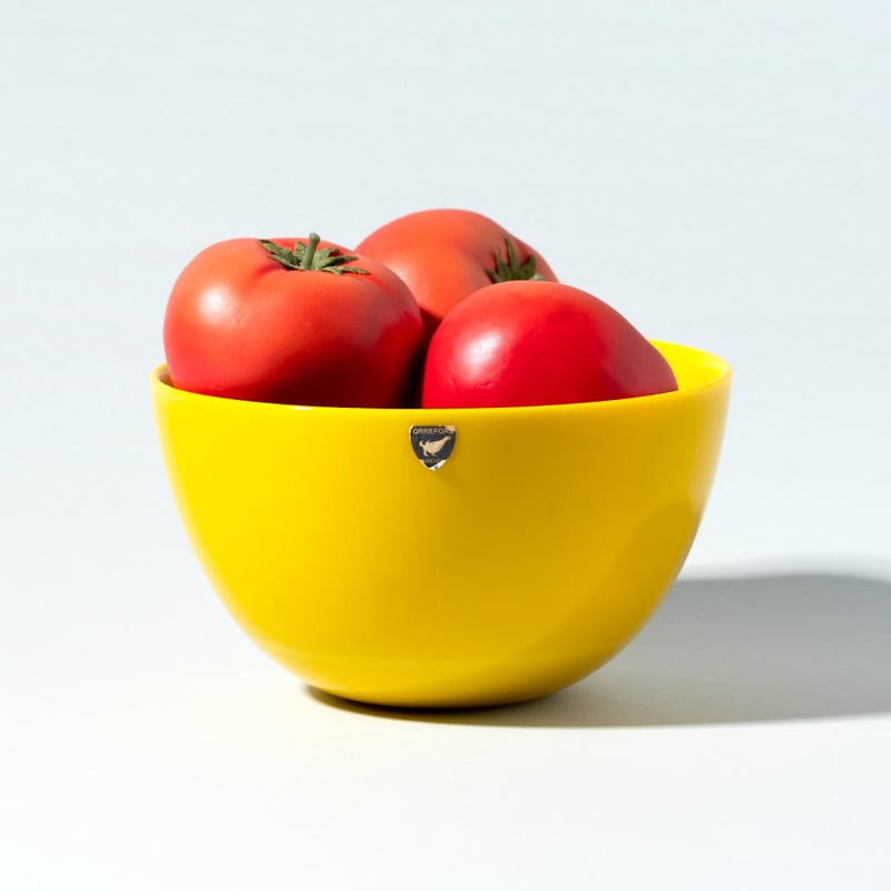 Orrefors “Colora” Glass Bowl - Orange オレフォス コロラ