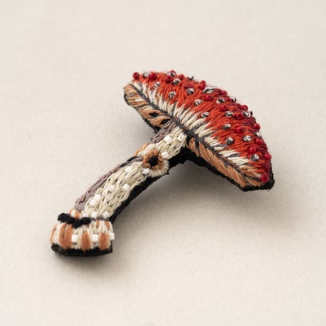 Trovelore ブローチ/FLY AMANITA MUSHROOM