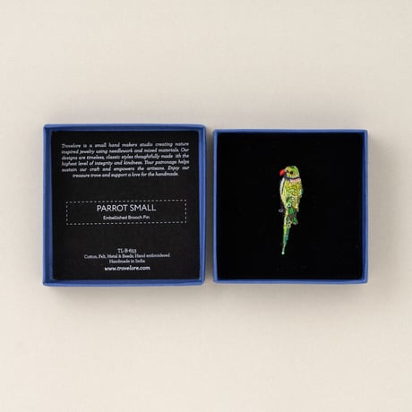 Trovelore ブローチ/PARROT SMALL
