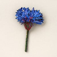 Trovelore ブローチ/BLUE CORNFLOWER