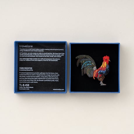 Trovelore ブローチ/FARM ROOSTER
