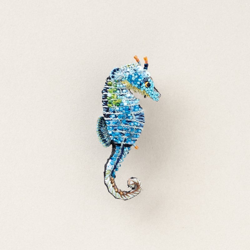 HERMES タツノオトシゴ ブローチ HERMES タツノオトシゴ ブローチ