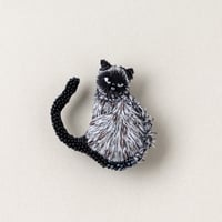 Trovelore ブローチ/SIAMESE CAT