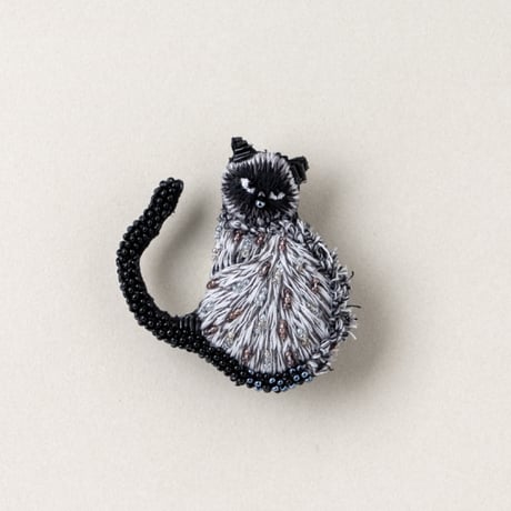 Trovelore ブローチ/SIAMESE CAT