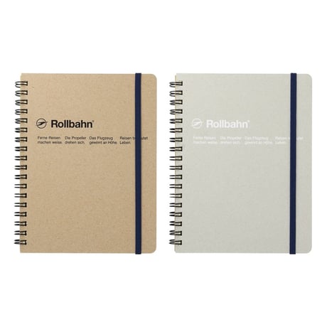 Rollbahn ロルバーン L lido 5点セット② Rollbahn ロルバーン L ダイアリー 5点セット rollbahn ノート