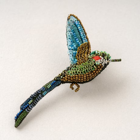 Trovelore ブローチ/TROPICAL HUMMINGBIRD
