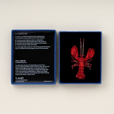 Trovelore ブローチ/TRUE LOBSTER