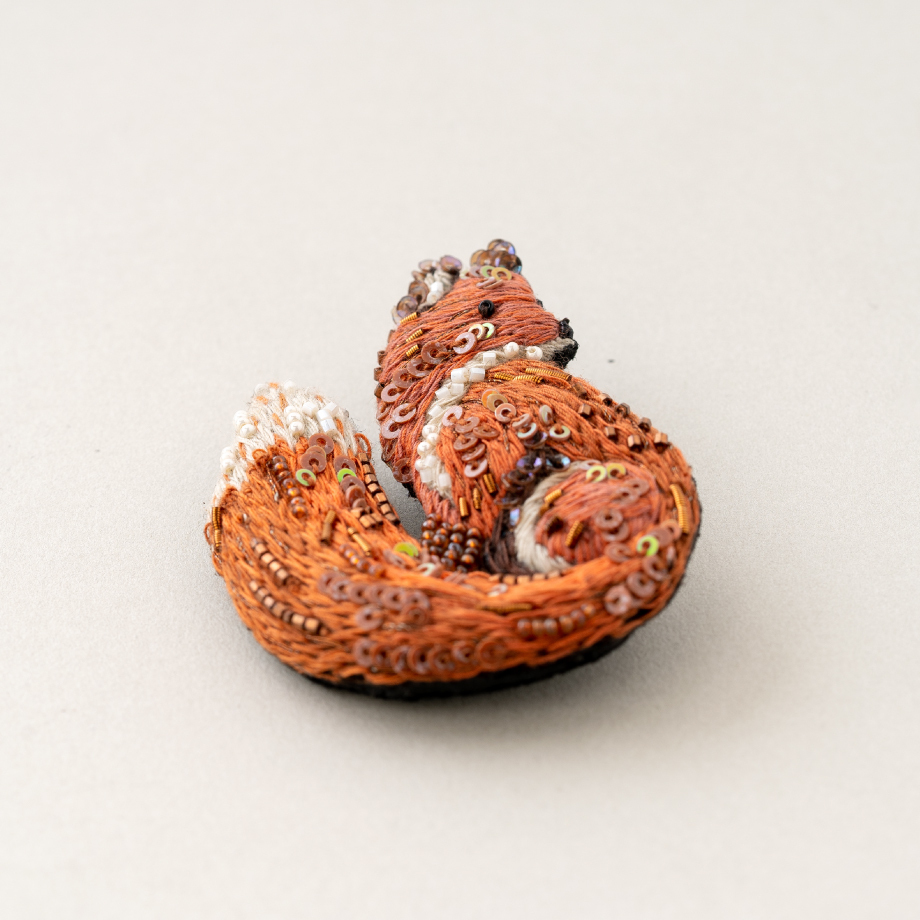 Trovelore ブローチ/RED FOX | Lido オンラインショップ