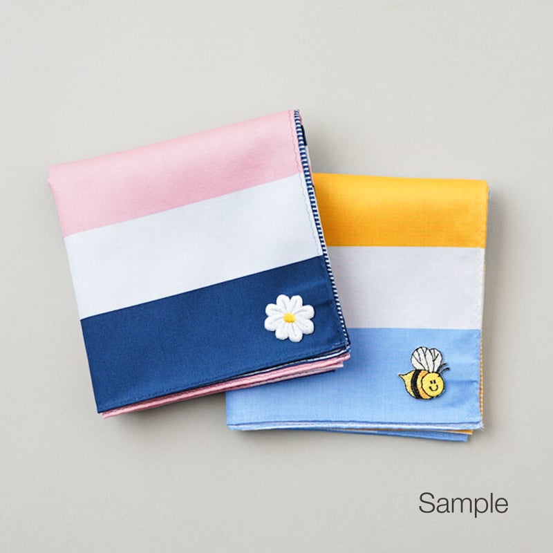 【未使用】　トリコ　ハンカチ H TOKYO トリコロールボーダーハンカチ | Lido オンラインショップ