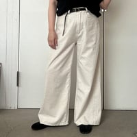kha:ki LIGHT BAGGY DENIM PANTS