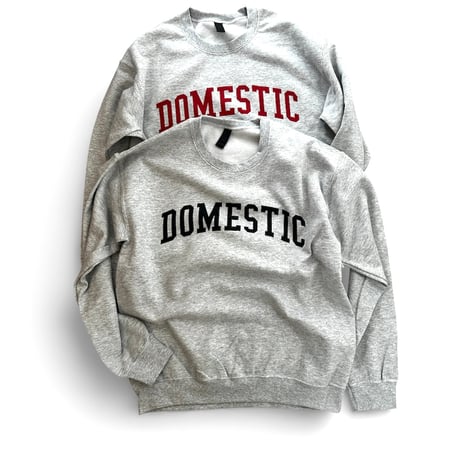 DOMESTIC CREW NECK SWEAT