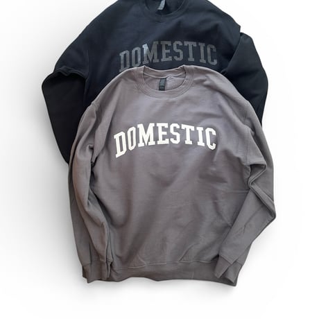 DOMESTIC CREW NECK SWEAT