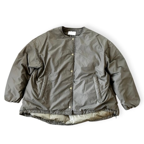 commencement No-collar down jacket