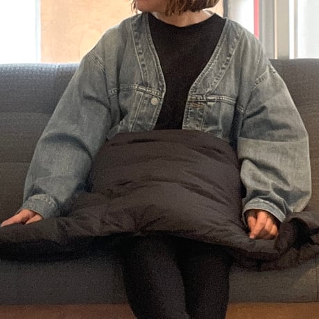 NANGA DOWN PONCHO MUFFLER