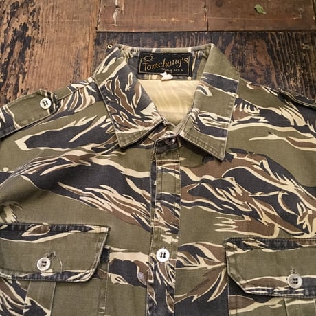 [USED] カモ柄風 シャツ