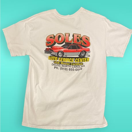 [USED]Soles Auto Service Center tee