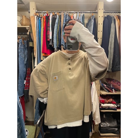 [GARDEN-works ]  "Carhartt ヘンリー" SHORT Tee