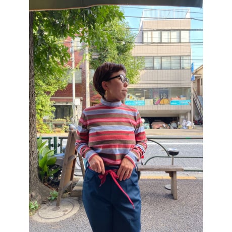 [USED]   ボーダータートル ロンTee