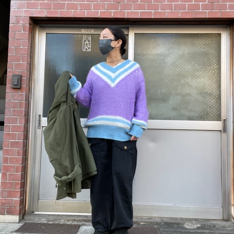 [USED]「GANRYU COMME des GARÇONS」 モヘアニット