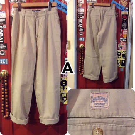 [USED] COTTON タックCHINO