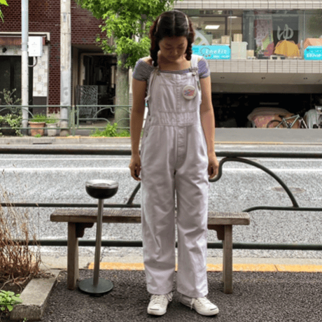 [USED] OLD GAP WHITE オーバーオール