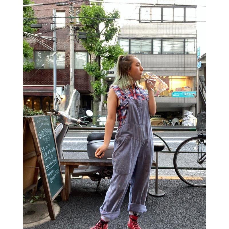 USED] EURO vintage COTTON オーバーオール | garden730