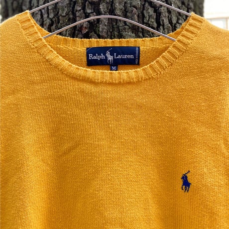 [USED] Ralph Lauren S/S  COTTON ニット