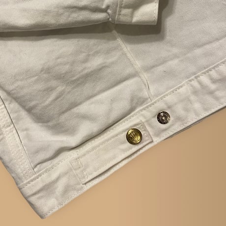 [USED] Dickiesホワイトデニムカバーオール
