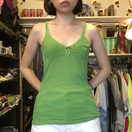 [USED] greenランジェリーキャミソール