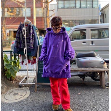 [USED] 3XL!! Champion リバース PARKA