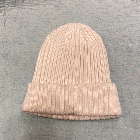[USED] シンプル！WHITEビーニー