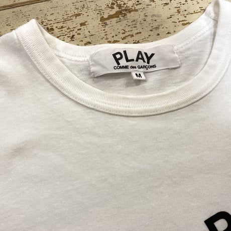 [USED] コム・デ・ギャルソン　”PLAY” Tee