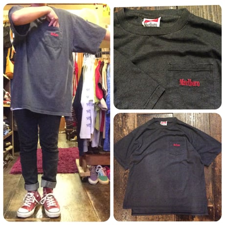 [USED] マルボロ BIG ポケTee