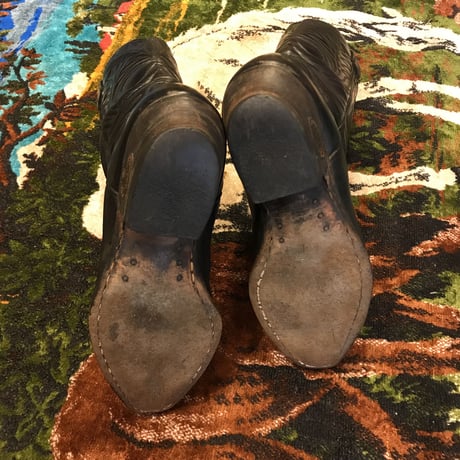 [USED] LOBLAN  ウエスタンブーツ BLACK