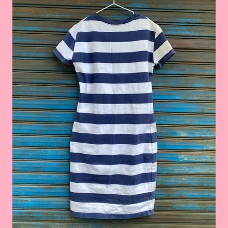 [USED] SAINT JAMES.ボーダーワンピース  💙