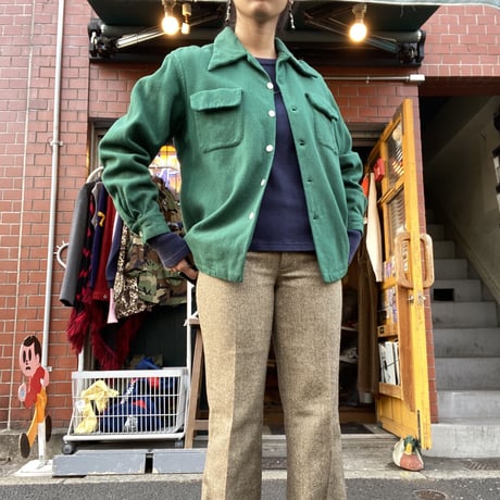 [USED] VIVIENNETAMツイード フレアパンツ