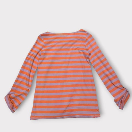 [USED] GAP kids ボーダーロンTee♡