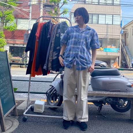 [USED] マルチカラーのS/S Checkシャツ