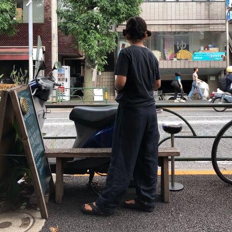 [USED] LINEN タックパンツ