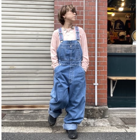 [USED]    "TOMMY" DENIM オーバーオール