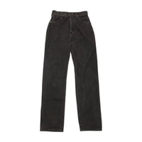 [USED] wrangler BLK DENIM ハイウエスト