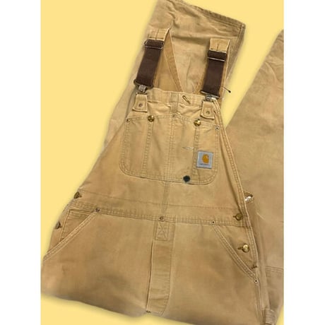 [USED] carhartt ダック地 オーバーオール