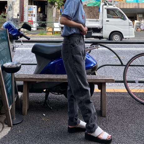 [USED] 80's Lee BLACK DENIM！
