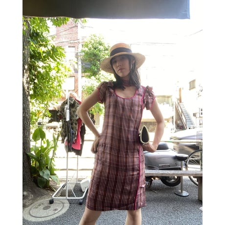 [USED] PRADA ワンピース 100%silk
