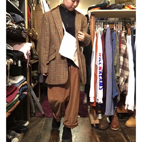 [USED]  Ralph Lauren チドリ柄  LONGシルエット JKT
