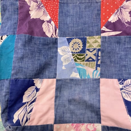 [USED] HAND MADE🪡パッチワーク トート
