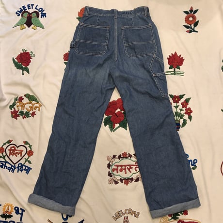 [USED] 90's OLD 45RPM  PAINTER PANTS