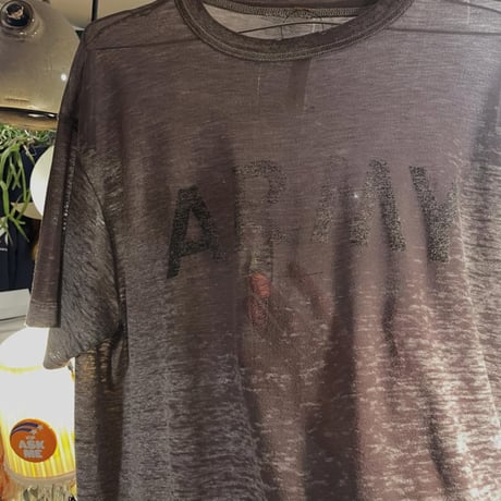 [USED] Vintage スケスケARMY Tee